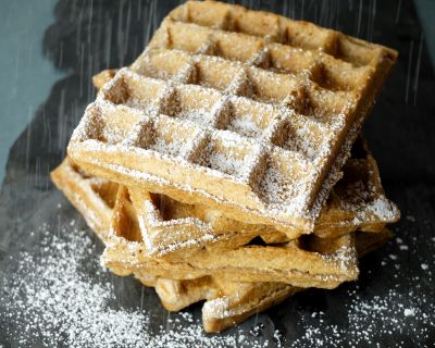 Vegane Waffeln extra fluffig