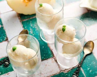 Veganes Melonen-Eis [Ninja Creami Rezept]