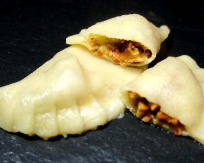 Pfifferling-Ravioli