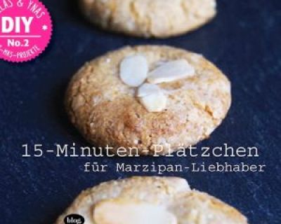 DIY No.2:   15-Minuten-Marzipanplätzchen