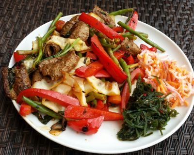 Schnelle asia Pfanne