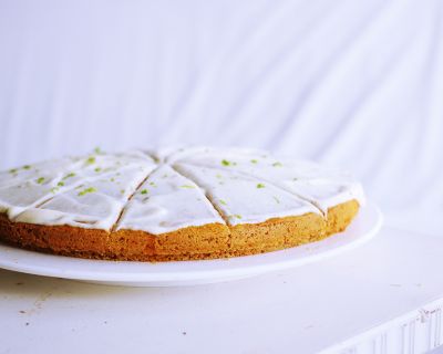 saftiger Karotten Limetten Kuchen