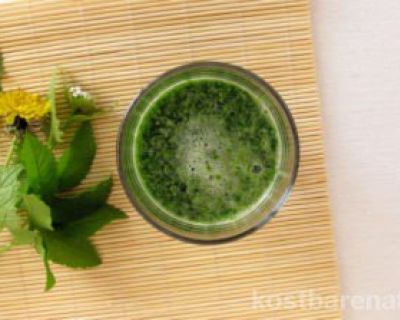 Kleine Wunderwerke – Grüne Smoothies mit Wildkräutern