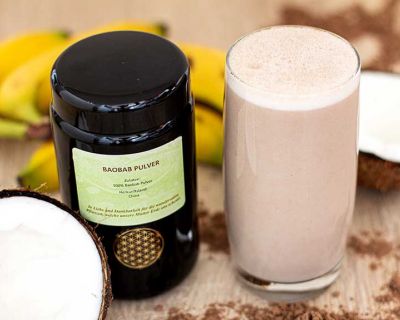 Süßer Baobab Smoothie