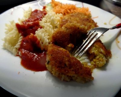 Reis Möhren Bratlinge