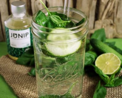 Gurke Basilikum Limonade