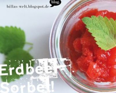 Mehr Erdbeersorbet für Alle