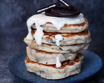 Vegan Oreo Pancakes
