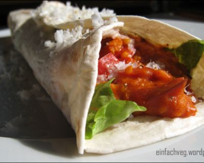 Hirse Enchiladas …oder wie aus Djuvec Reis Enchiladas wurden