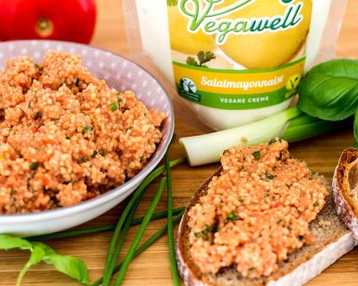 Tomaten Couscous Aufstrich