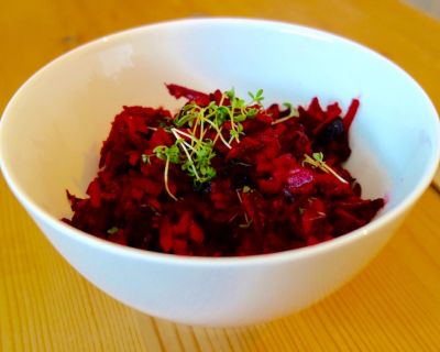Fit durch den Winter: Rote Beete Salat