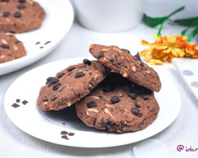 Wer will Cookies – Dinkel Schokolade Mandel Kekse
