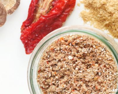 Herzhaft ohne Fleisch: Haltbare Umami-Würzmischung aus drei Zutaten