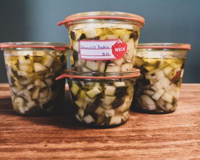 Rezept: Aromatische Zucchini einkochen