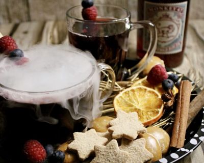 Beeriger Glühwein