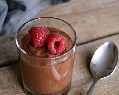 Luftige Mousse au Chocolat