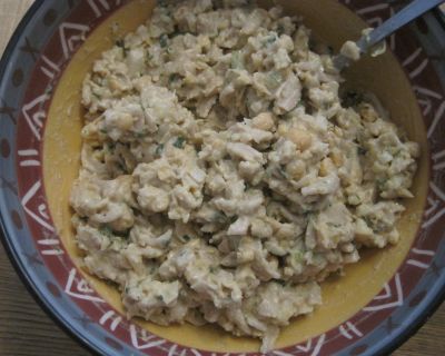 Kichererbsen-Nudel-Salat (oder veganer Eiersalat)