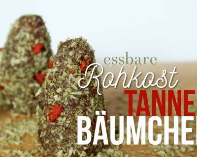 Essbare Rohkost-Tannenbäumchen / Päckchen 11