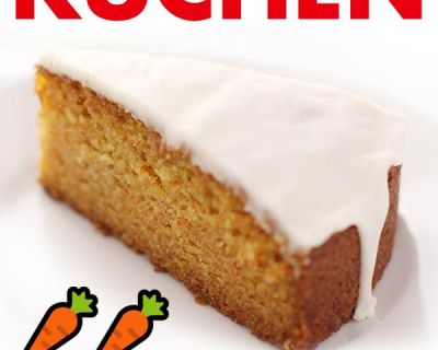 Saftiger Veganer Karottenkuchen