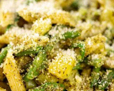 Nudeln mit Kartoffeln und grünen Bohnen (Ligurische Pasta)