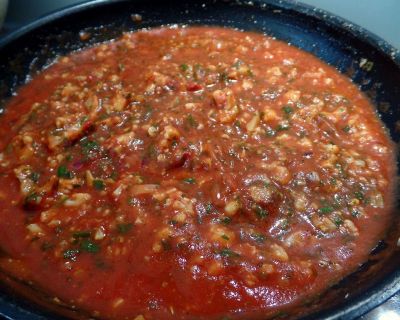 Lasagne mit Blumenkohlbolognese