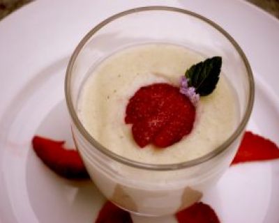 Kokos-Vanille Panna Cotta