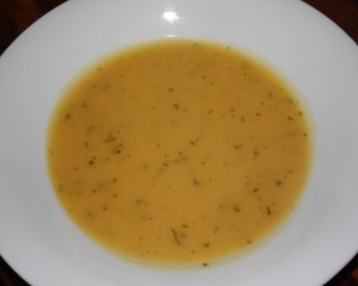Einfache Kartoffelsuppe