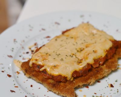 Rezept: Vegane Schnitzel Parmigiana