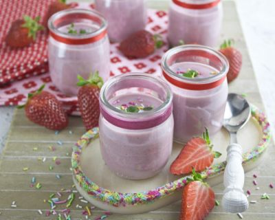 Tofu-Fruchtzwerge mit Beeren [Tante Olgi]