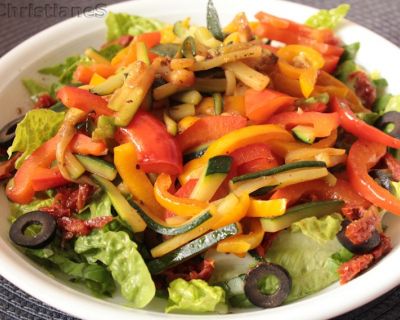 Gemüsesalat mediterran