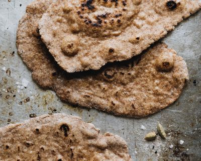 Schnelles Vollkorn-Naan-Brot (ohne Hefe)