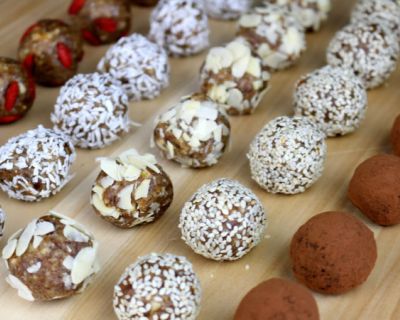 Gesunde Pralinen selber machen – vegane Energy Balls