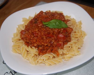 Linsenbolognese