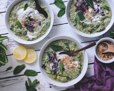 Leas Grüne Suppe mit Brokkoli, Spinat & Zucchini