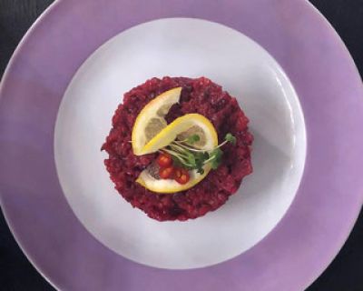 Rote Bete Risotto