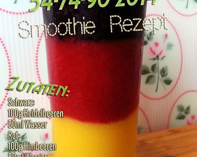 Fussball-Weltmeister: Smoothie 2014