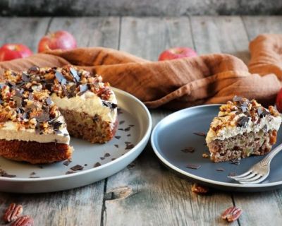 Pekannusskuchen mit Buttercreme