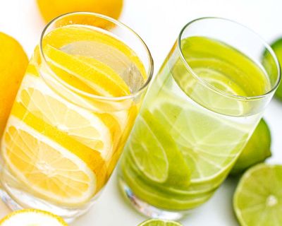 Zitronen- oder Limettenwasser (nach Anthony William)