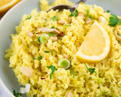 Basmati Reis mit Zitrone