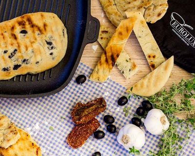 Pfannenbrot (versch. Variationen)