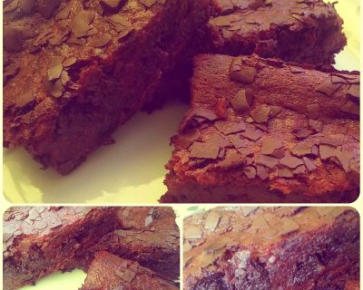Vegane Schoko-Bananen Brownies