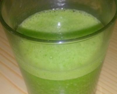 Frühstück to go: Green Smoothie Banane-Spinat