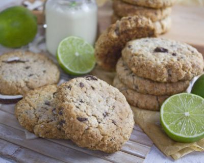 Copacabana-Crunch – Kokos-Limetten-Cookies