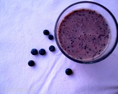 Blaubeer Milkshake Montag