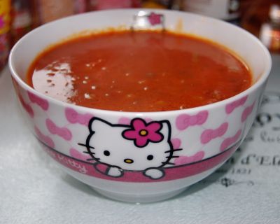 Tomaten-Linsen-Suppe