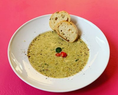 Rezept vom 12.04.2020: Vegane Brokkoli Chili Suppe