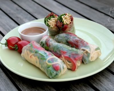 Spaghetti Sommer Rollen | Spaghetti Summer Rolls