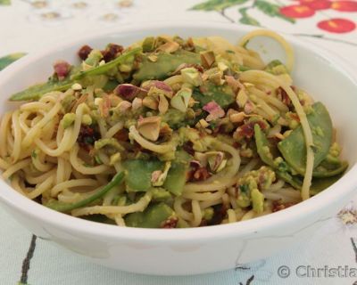 Spaghetti rot-grün