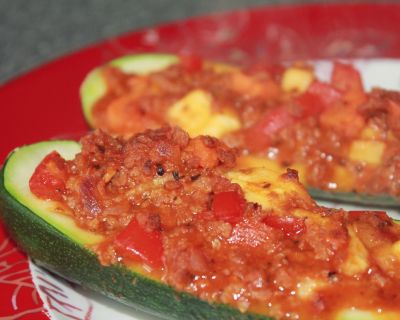 Zucchini-Boote