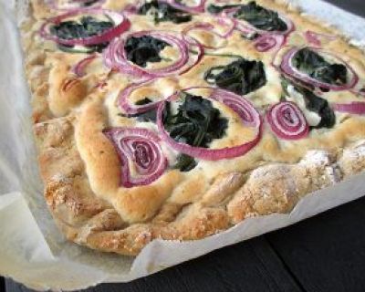 Flammkuchen oder auch Pizza Ohne Tomate (Vegan, Glutenfrei, Ohne Öl)